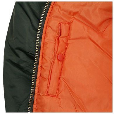 Куртка Бомбер льотна US BASIC MA1&reg; FLIGHT JACKET Оливкова, Olive, L