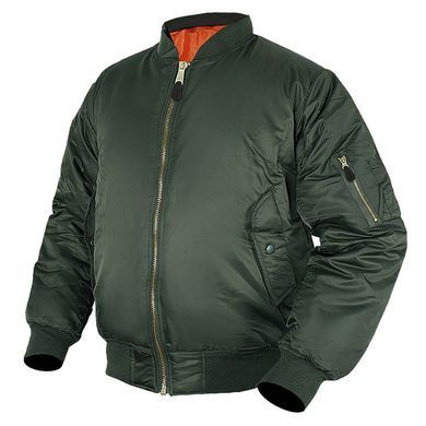 Куртка Бомбер льотна US BASIC MA1&reg; FLIGHT JACKET Оливкова, Olive, L