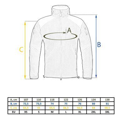 Кофта флісова Helikon-Tex Alpha Hoodie Jacket Grid Fleece Olive, Olive, M