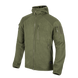 Кофта флісова Helikon-Tex Alpha Hoodie Jacket Grid Fleece Olive, Olive, M