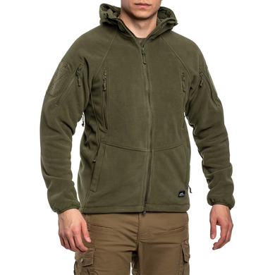 Флісова кофта Helikon Patriot Mk2 Hybrid Fleece - Olive Green