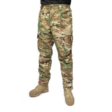 Штани утеплені тактичні Rip-Stop Multicam, Multicam, 44