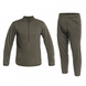 Костюм флисовый на молнии Thermofleece Underwear GenIII, Olive, 3XL