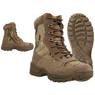 Ботинки тактичні на блискавці TACTICAL BOOT M.YKK ZIPPER Мультикам 41