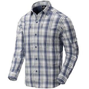 Сорочка Helikon-Tex Nylon Blend Сіра Клітинка, Navy Blue, M