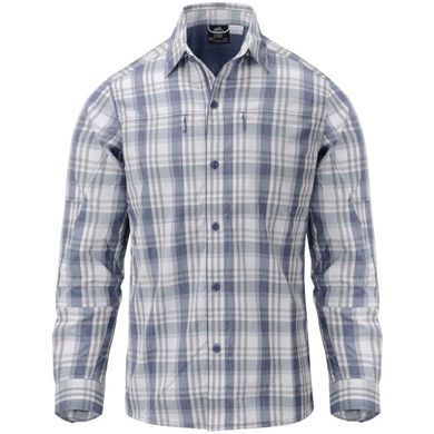 Сорочка Helikon-Tex Nylon Blend Сіра Клітинка, Navy Blue, M