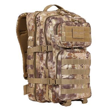Рюкзак тактический большой 36л молли BACKPACK US ASSAULT LARGE Криптек желтый