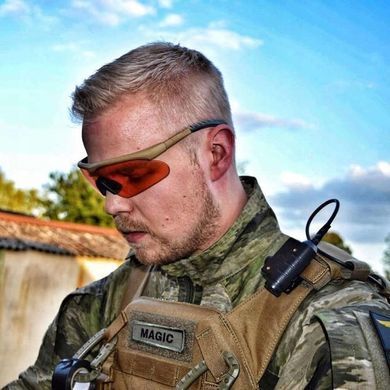 Окуляри балістичні SWISS EYE&reg; Raptor Black (3 лінзи)