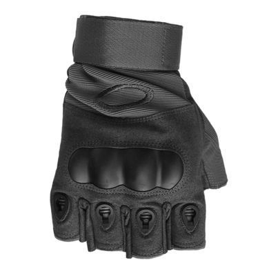 Перчатки Oakley беспалые Окли Черные, Black, L