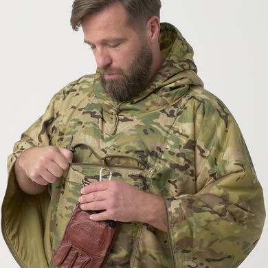 Пончо Helikon Swagman Roll Climashield Apex с функцией спального мешка - MultiCam, Multicam
