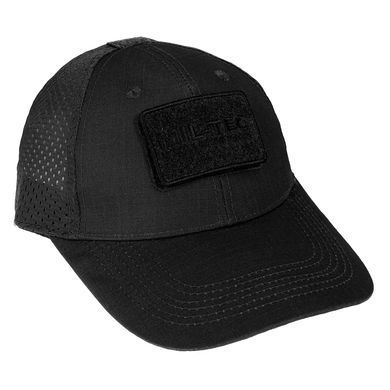 Бейсболка MIL-TEC Net Baseball Cap Black с сеткой