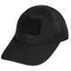 Бейсболка MIL-TEC Net Baseball Cap Black с сеткой
