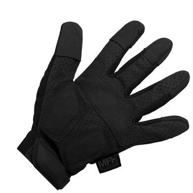 Перчатки тактические MFH Action Черные, Black, L