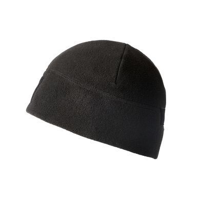 Шапка флісова без відвороту Vik-Tailor з липучками Чорна, Black, 56