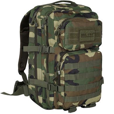 Рюкзак тактический большой MIL-TEC US Assault Large 36L Woodland