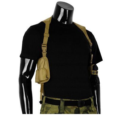 Кобура оперативная наплечная SHOULDER HOLSTER Койот