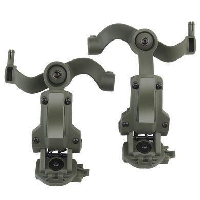 Адаптер для наушников Helmet Rail Adapter Olive