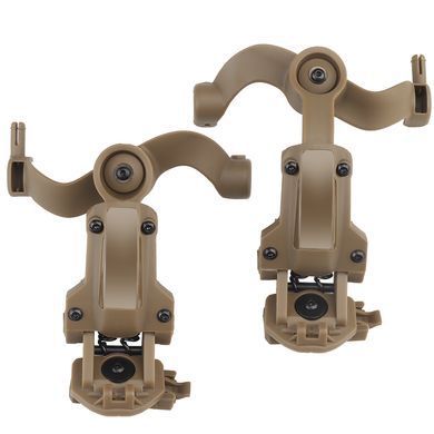 Адаптер для наушников Helmet Rail Adapter Coyote