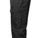 Брюки Мембрана Рип-Стоп под резинку зимние, Black, 40