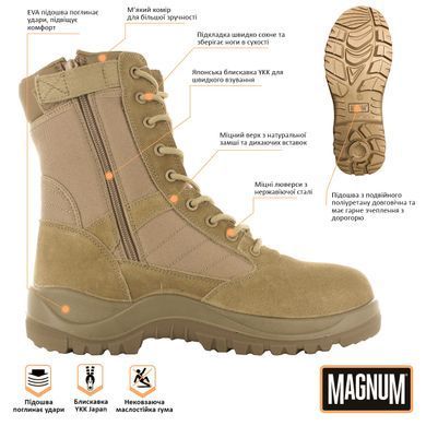 Берцы MAGNUM Centurion 8.0 Coyote