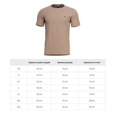 Футболка Pentagon Levantes Crewneck T-Shirt Tan Brown, Пісочний, M