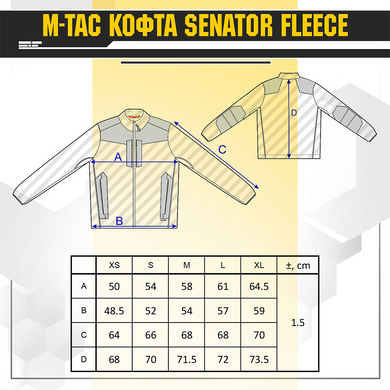 M-Tac кофта Senator Fleece Black