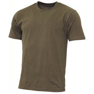 Футболка хлопковая MFH US Streetstyle Olive, Olive, S