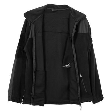 Кофта флисовая демисезонная &laquo;Полиция&raquo; Черная, Black, 40