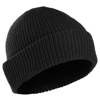 Шапка в`язана MIL-TEC Acrylic Watch Cap Black