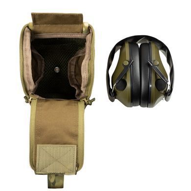 Подсумок для тактических наушников MOLLE Multicam