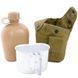 Фляга пластикова MIL-TEC US-Style 900 ml Coyote з чашкою