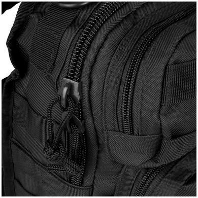Рюкзак однолямочний Mil-Tec ONE STRAP ASSAULT PACK SM, Black