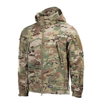 Куртка тактическая мембранная М-ТАК Soft Shell Мультикам S