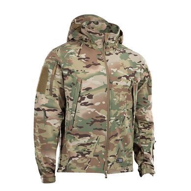 Куртка тактическая мембранная М-ТАК Soft Shell Мультикам S