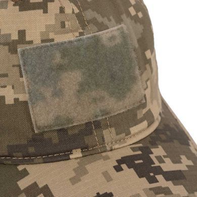Бейсболка Viktailor з вирізом під навушники Twill Піксель