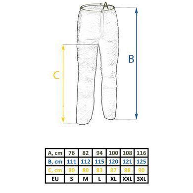 Штани зимові MIL-TEC US MA1 Thermal Pants Black, Black, S