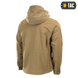 Куртка тактическая мембранная М-ТАК Soft Shell Койот