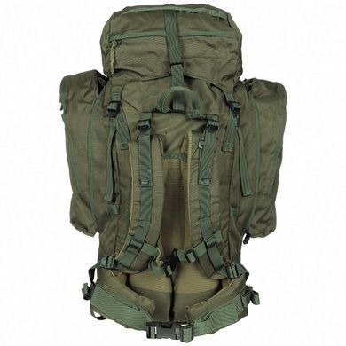 Backpack with detachable side pockets MFH Alpin 110 Olive