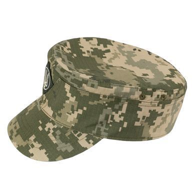Мазепинка с кокардой Рип-Стоп ММ-14 (пиксель ЗСУ), Піксель, 55
