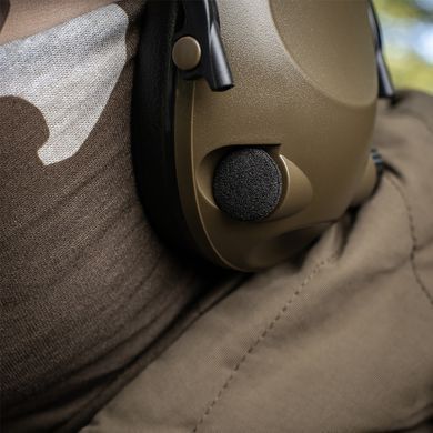 Навушники стрілкові активні CrossEye Tactical 6S Olive