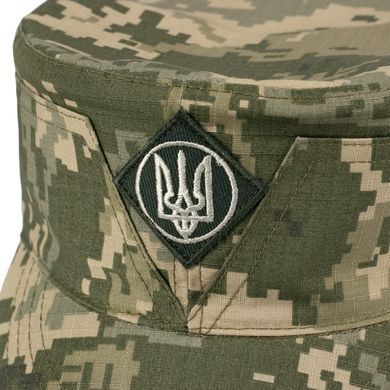 Мазепинка с кокардой Рип-Стоп ММ-14 (пиксель ЗСУ), Піксель, 55