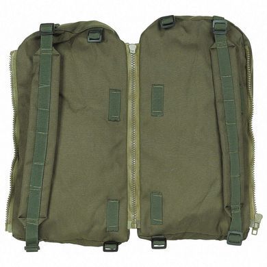 Backpack with detachable side pockets MFH Alpin 110 Olive