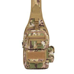 Single-strap bag for pistol Tactic Silver Multicam