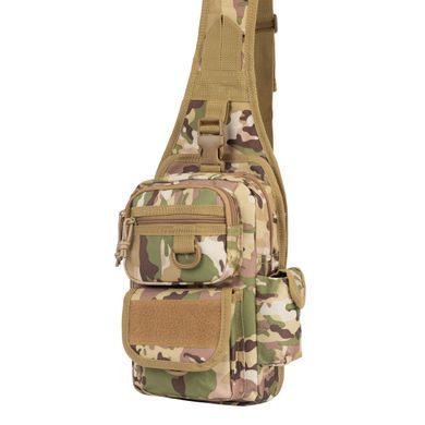 Сумка Однолямочная Для Пистолета Tactic Silver Multicam