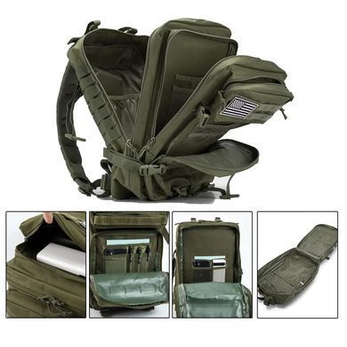 Рюкзак тактический MOLLE 45L , Olive