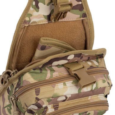 Сумка Однолямочная Для Пистолета Tactic Silver Multicam