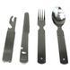 Столовий набір армійський MIL-TEC Army Eating Utensil 3-pc Нержавійка